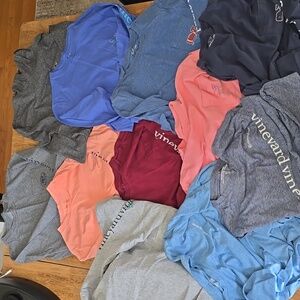 Lot of boys long sleeve vineyard vine tshirts